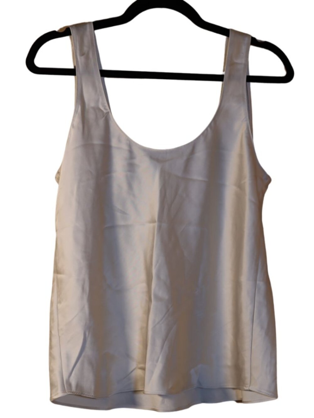 Abercrombie Satin Scoop Neck Tank Top NWOT Medium